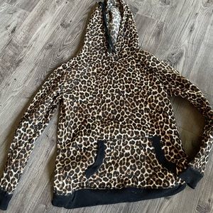 Ardene leopard print bunny hug